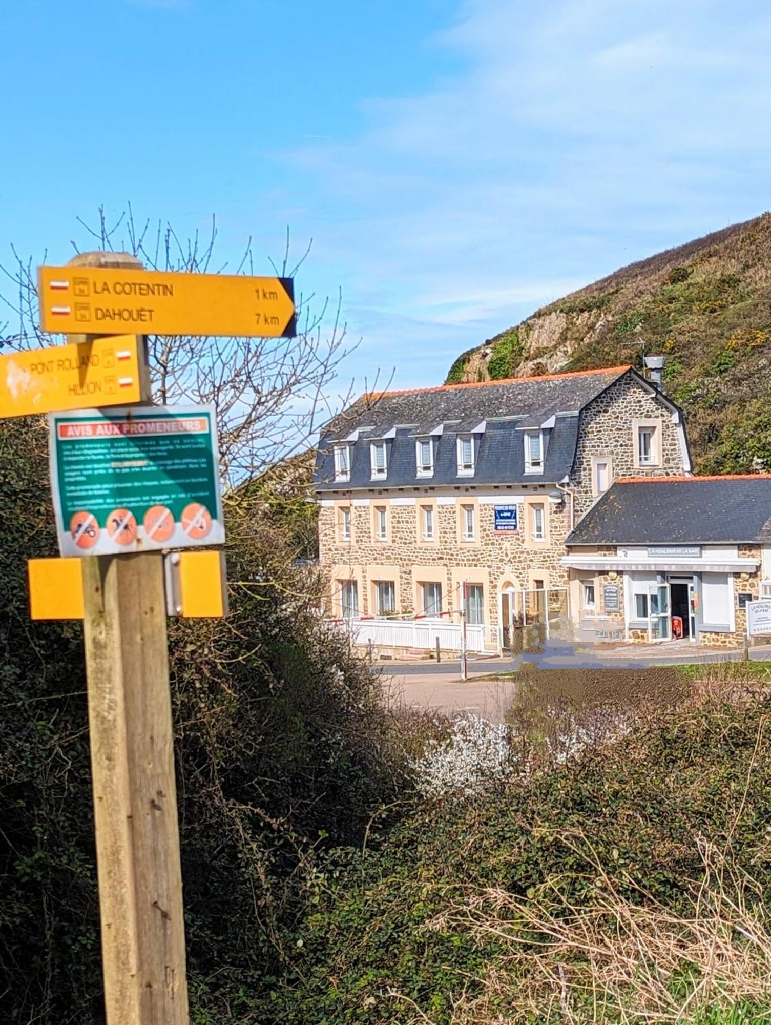 Appart' Avec Grande Terrasse Vue Mer -50M Plage Et Du Sentier De Randonnee Planguenoual Exterior photo